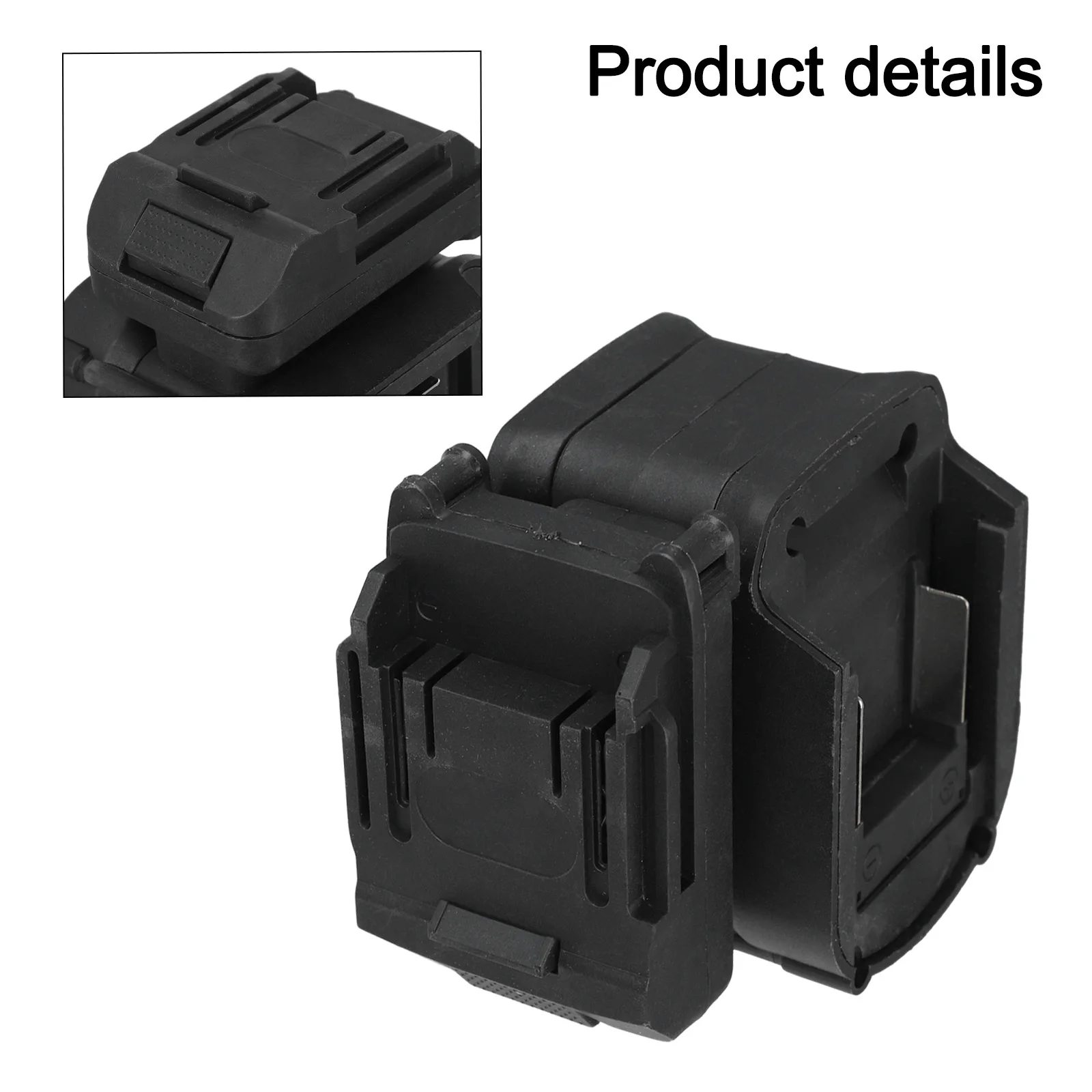 

Electric Wrench Screwdriver Battery Converter 2 In 1 Battery Converter 1 Piece Included Easy To Install Plastic Material