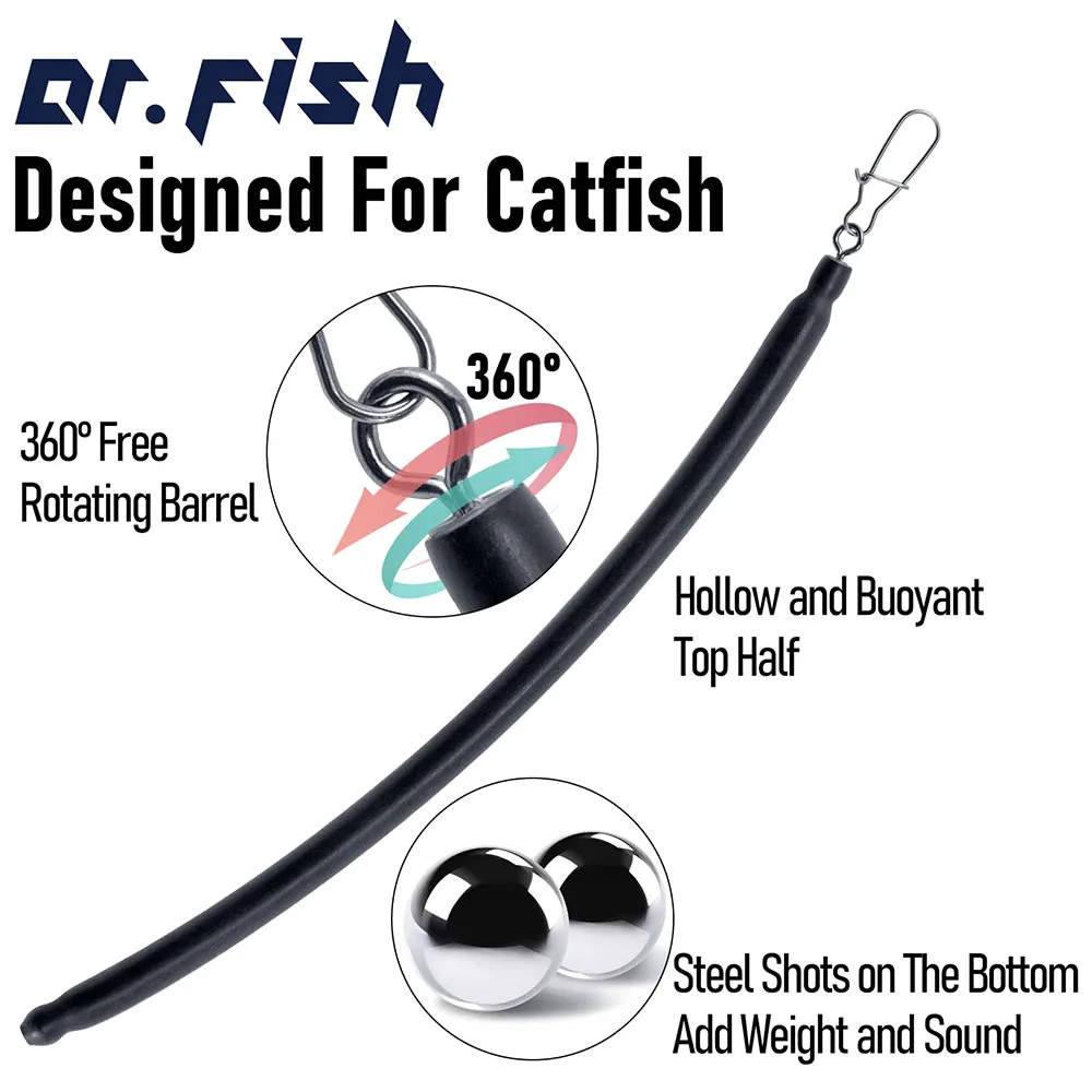 Trolling Dragging Sinker Anti-Meer-Stromwiderstand Trolling Dragging Gewichte für Wels Angeln Slip Stick Dragging Gewichte – Detail 2