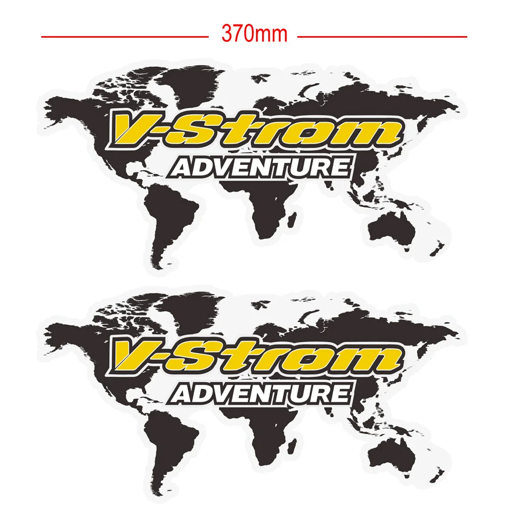 

For Suzuki V-STROM DL 1000 650 250 1050 XT 2018-2020 Adventure Tank Pad Stickers Trunk Luggage Cases Motorcycle Accessories