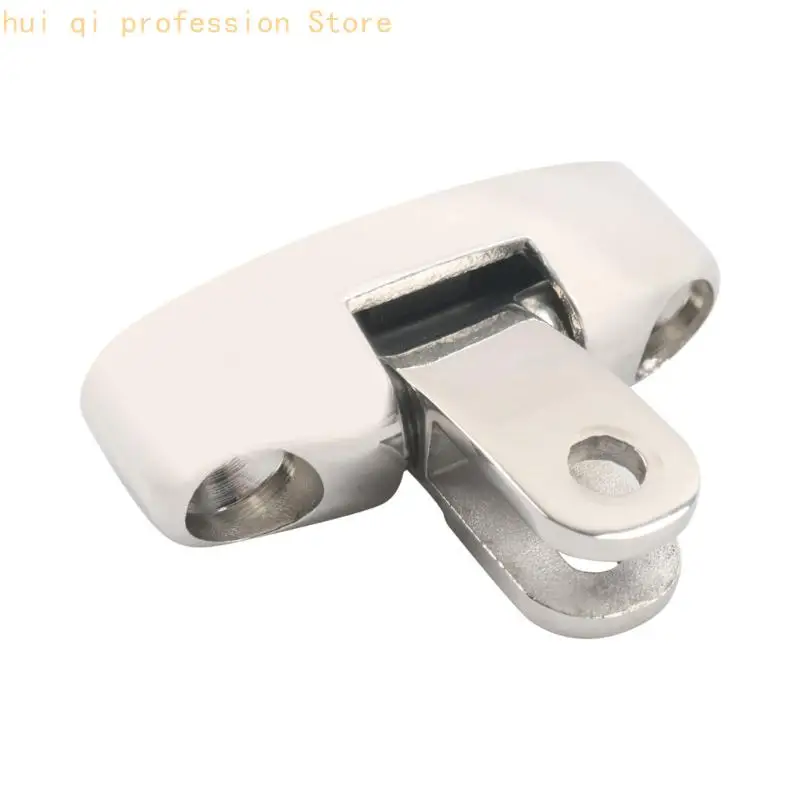 Scharnier für Bootsoberseite, Decksockel aus Edelstahl 316 mit Federstift für Bimini-Hardware-Reparaturarbeiten an Bord H8WE – Detail 4