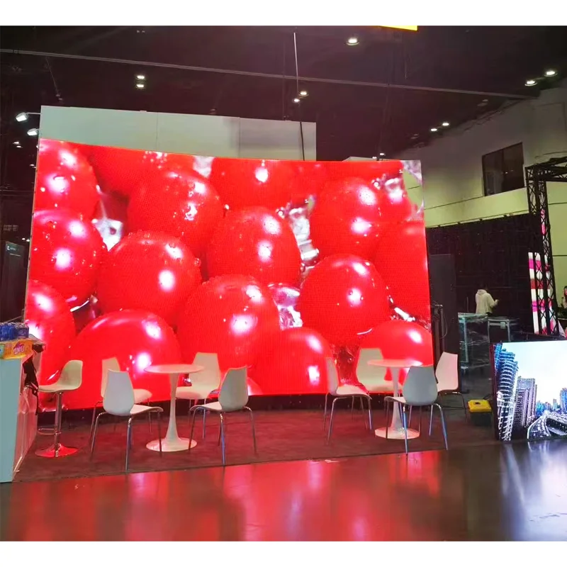 P2/P2.5/P3/P4 Flexible LED Display Indoor Advertising Conference Stage Screen