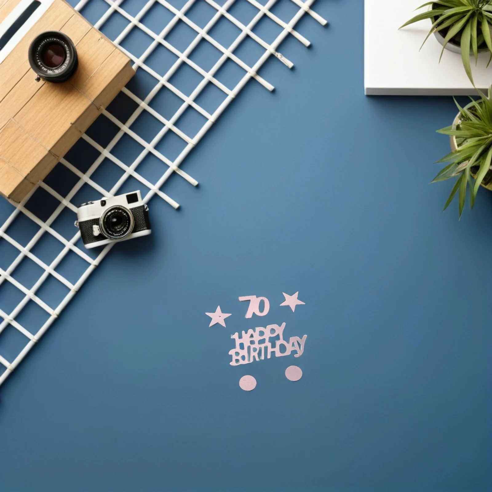 

1Set 70th Birthday Table Confetti Stars Dots Sequins Party Table Decoration Scatter Supplies Colorful PVC Party Decor