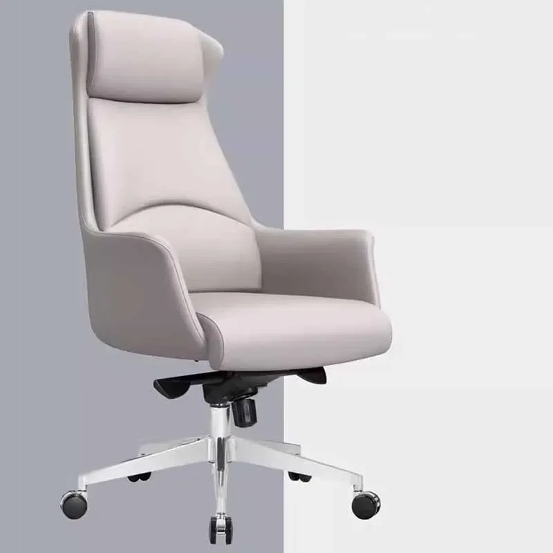 

Executive Computer Office Chair Back Support White Kawaii Office Chairs Ergonomic Comfy Modern Sillas De Oficina Furniture