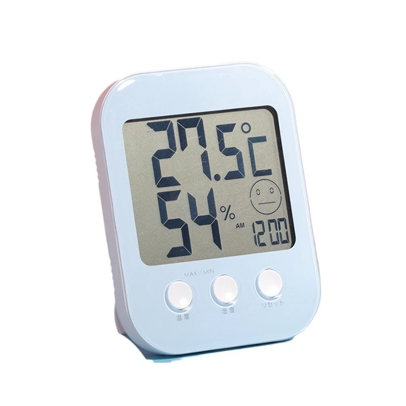 

Thermometer, indoor household high-precision wall-mounted baby room thermometer temperature and humidity meter