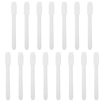 15 ชิ้นสีขาว Liquid Chalk Marker ปากกา Erasable Chalkboard การเขียนภาพวาดปากกาหมึกปากกาอุปกรณ์เครื่องเขียนโรงเรียนสํานักงาน