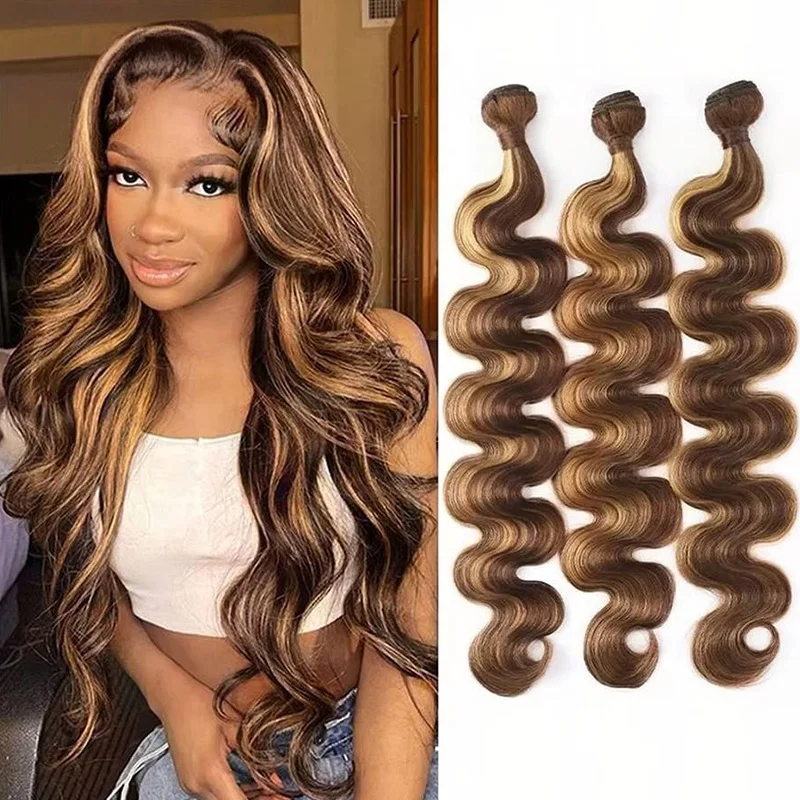 30 Inch 613 Blonde Body Wave Bundels 14A 100% Onverwerkte Braziliaanse Ruwe Menselijk Haar 1/2/3/4/5/6 Bundels Extensions Voor Vrouwen