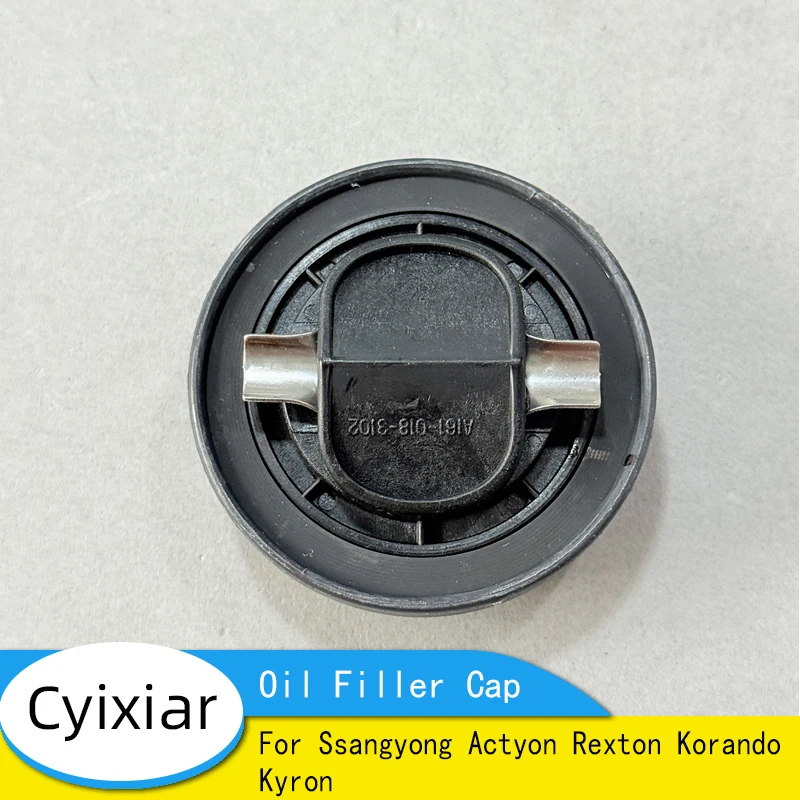 

1Pcs New Genuine Engine Oil Cap Oil Filler Cap 1611083102 For Ssangyong Actyon Rexton Korando Kyron