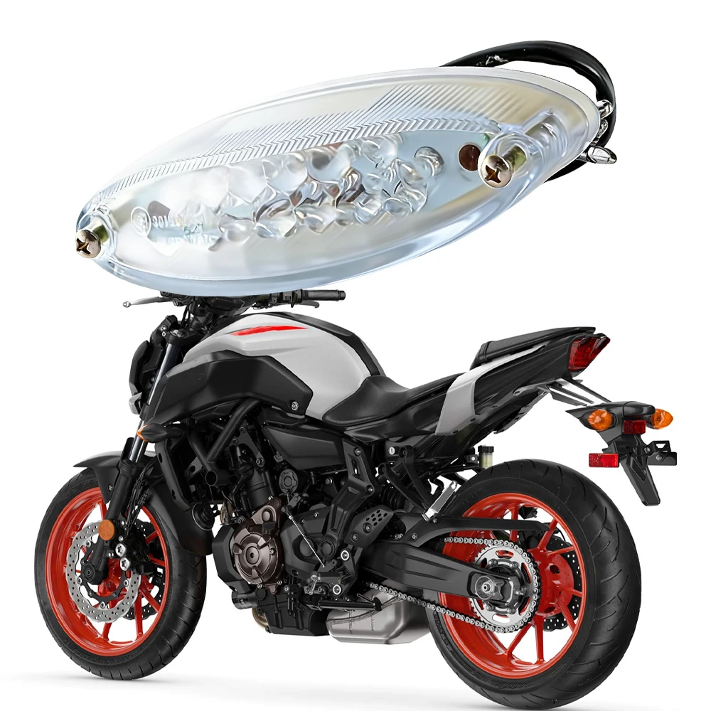 

5W 12V Metal Stand and ABS Motorcycle LED Stop Brake Light for various electric bikes, scooters, and motorcycles