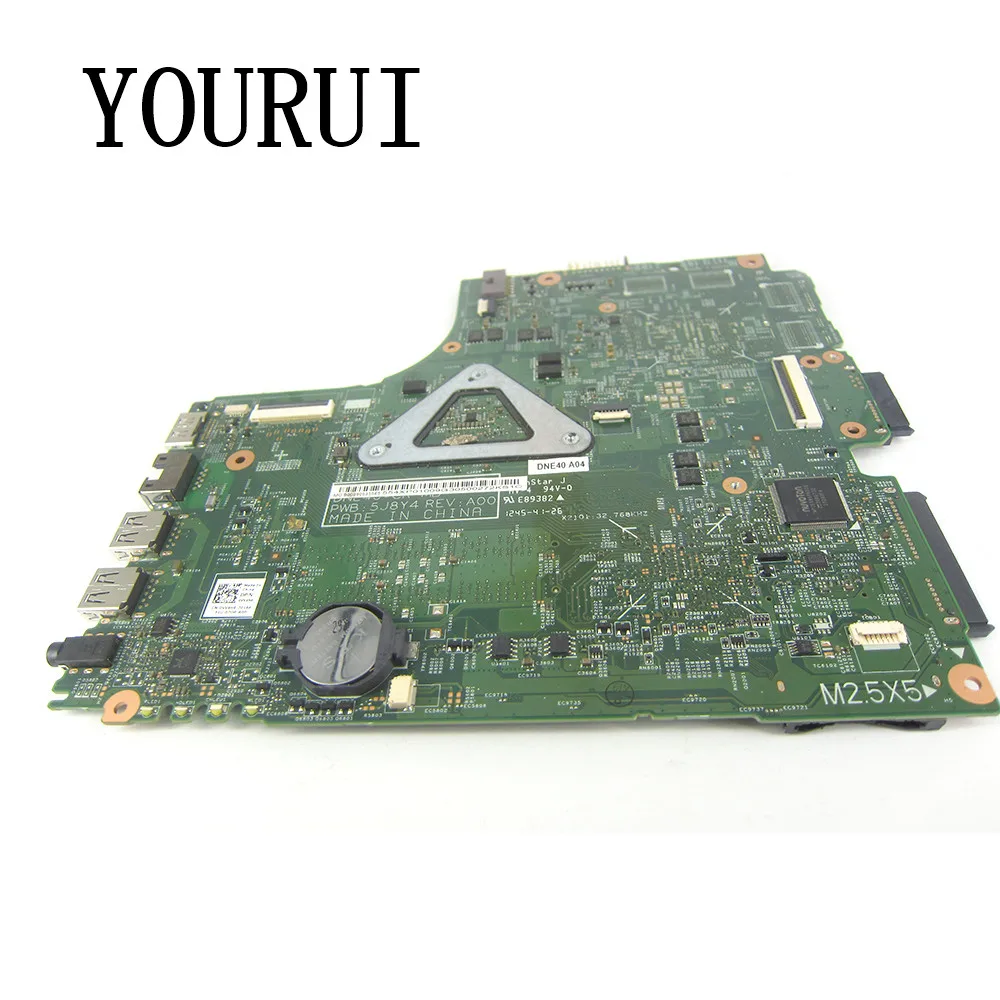 For dell Inspiron 2421 3421 5421 Laptop Motherboard with 1017U/I3/I5/I7 CPU PWB:5J8Y4 12204-1 Mainboard UMA