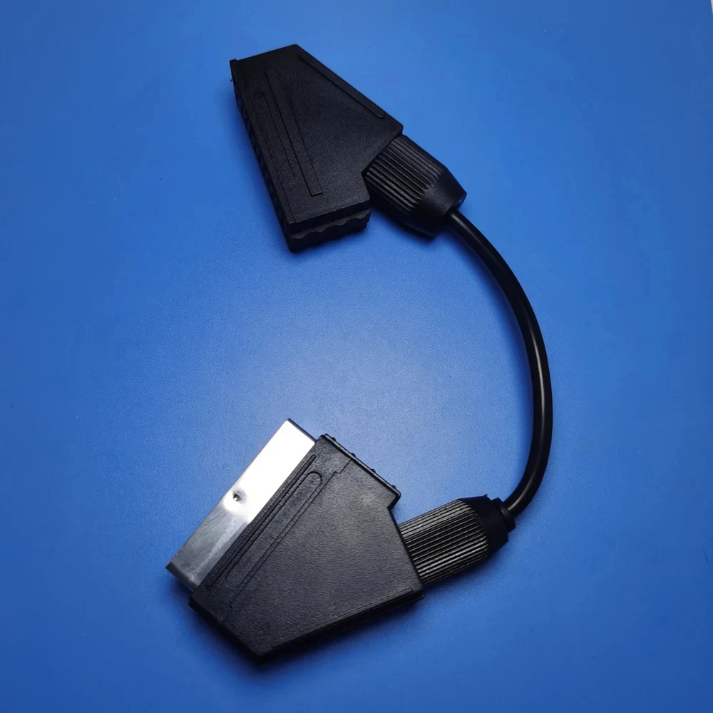 Kabel Scart pengganti kabel Jepang pria ke pal wanita adaptor konverter kabel aksesori perbaikan