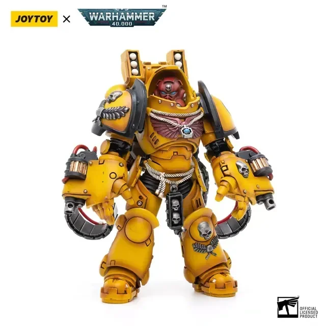 [In-Stock] Joytoy Warhammer 40K Imperial Fists Redemptor Dreadnought Action Figure Free Shipping Assembly Model Anime Collect