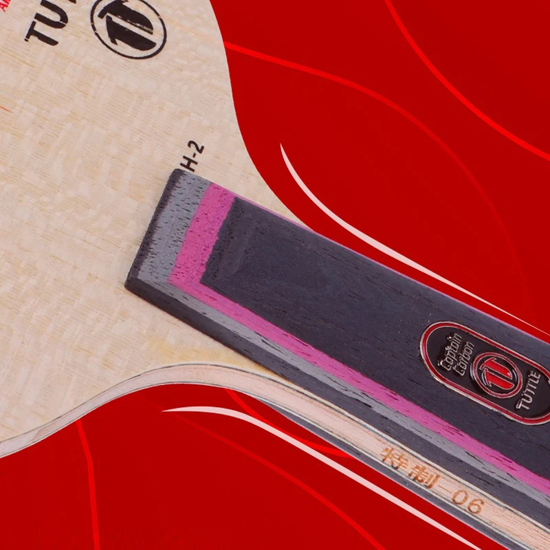 TUTTLE HERKUNFT ALC الكربون قسط تنس الطاولة بليد مضرب هجوم سريع حلقة هجومية بينغ بونغ الخفافيش مجداف