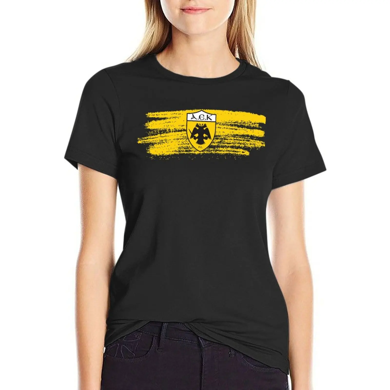 

AEK ATHENS T-Shirt Aesthetic clothing new edition plus size tops cute clothes t shirt Women
