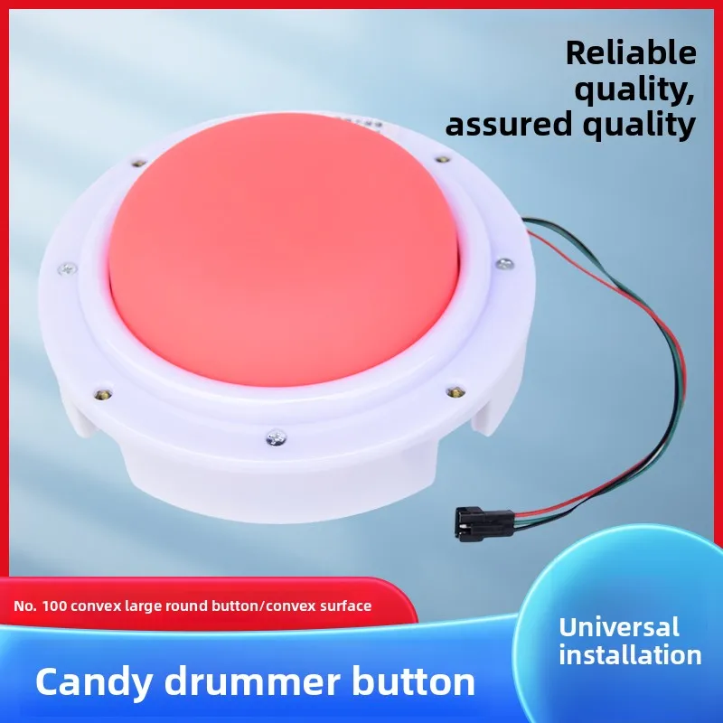 Mole Drummer Music Game Arcade Universal Drum Sensor Buttons Accessories for Coin Operated