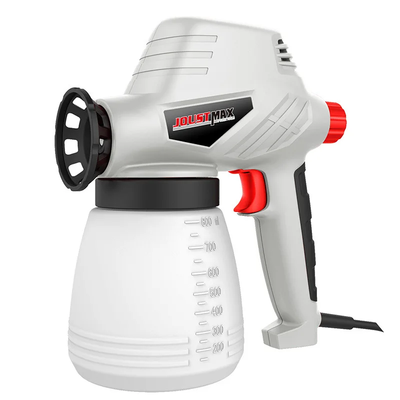 220 فولت 120 واط HVLP باليد ارتفاع ضغط الكهربائية بندقية رذاذ 800 مللي عالية الطاقة المحمولة الرش بخاخ طلاء اللاتكس بندقية رذاذ الطلاء