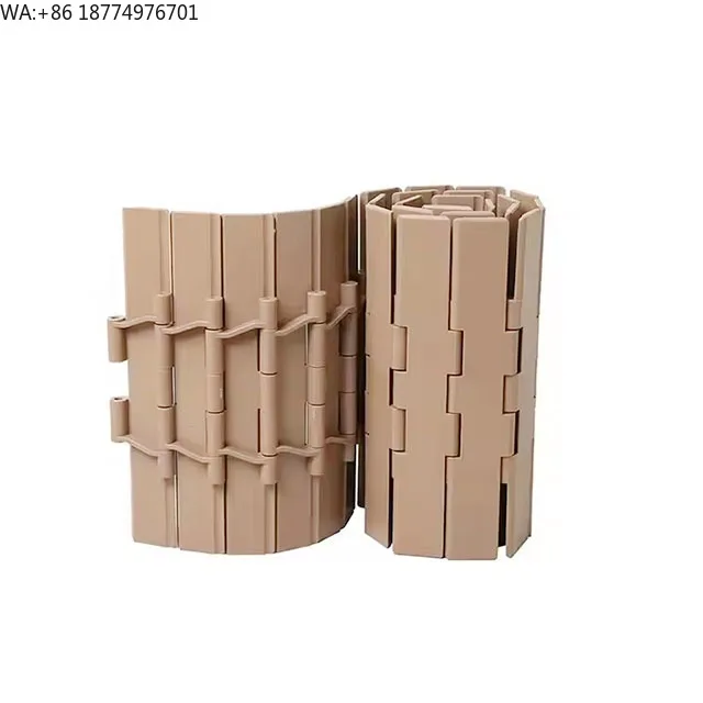 

821 Robust Straight-Link Slat Conveyor Chain Precision Engineered Plastic Conveyor Chain Plastic Table Top Chain for Conveyors