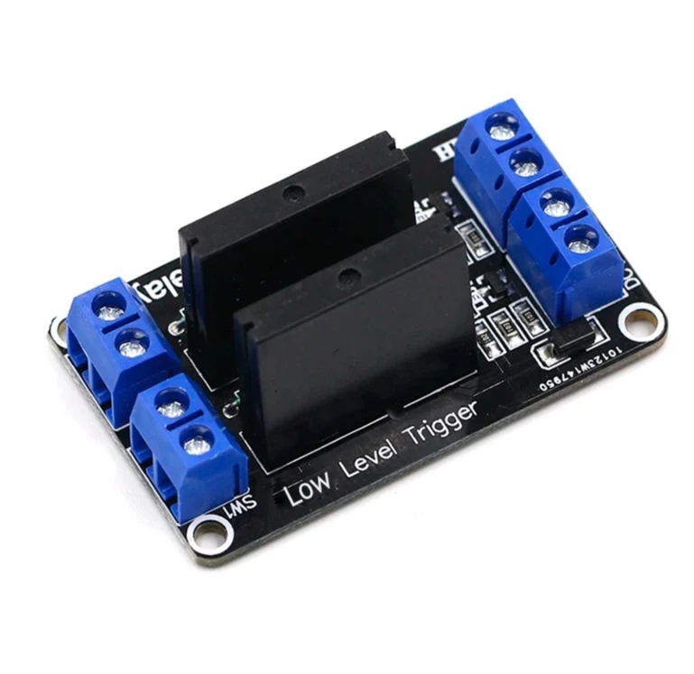 5 В, 12 В * 8-канальный твердотельный релейный модуль высокого/низкого уровня SSR G3MB-202P, выход 240 В, 2 А, с предохранителем резистора Arduino