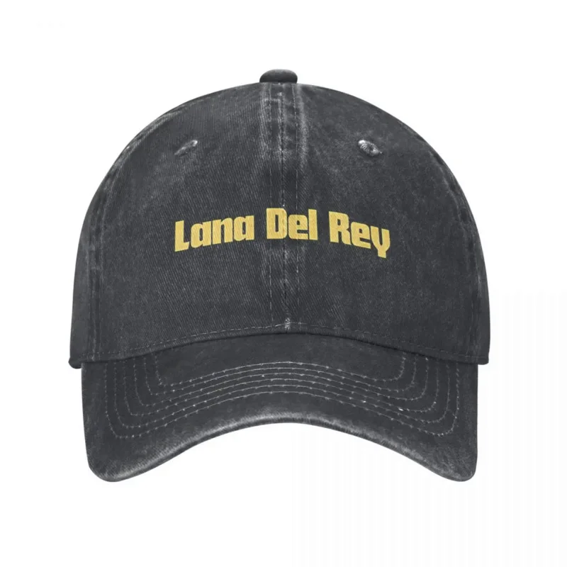 Gorra de béisbol lavada de Lana Del Rey para mujer, gorro de camionero Vintage Popular Lgoo, gorras de béisbol con diseño de Rock Kpop para pareja de primavera