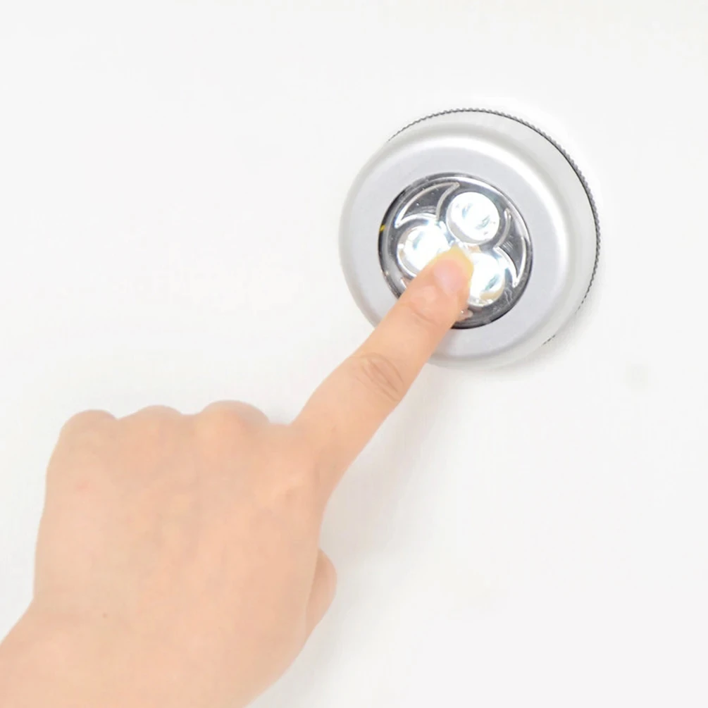 Applique murale tactile sans fil à 3 LED avec contrôle tactile, idéale pour un Cisco, une chambre à coucher, une cuisine ou une table de chevet, batterie 62