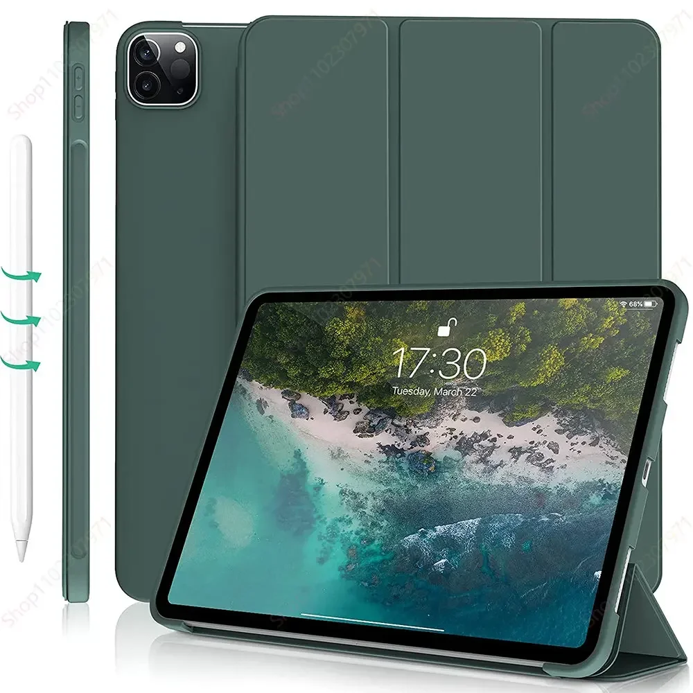 

Умный чехол для iPad Pro11 чехол 2022 2021 2020 iPad 10th Air5 4 pro11 2018 M1 M2 Gen, Магнитный чехол для iPad 9 8 7-го поколения 10,2