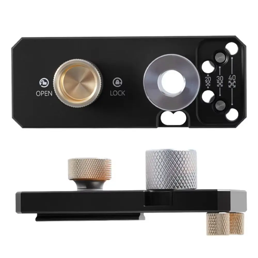 

Aluminum Alloy Aluminum Profile Drilling Guide High-strength Adjustable Design Step Drill Bit Vertical Puncher