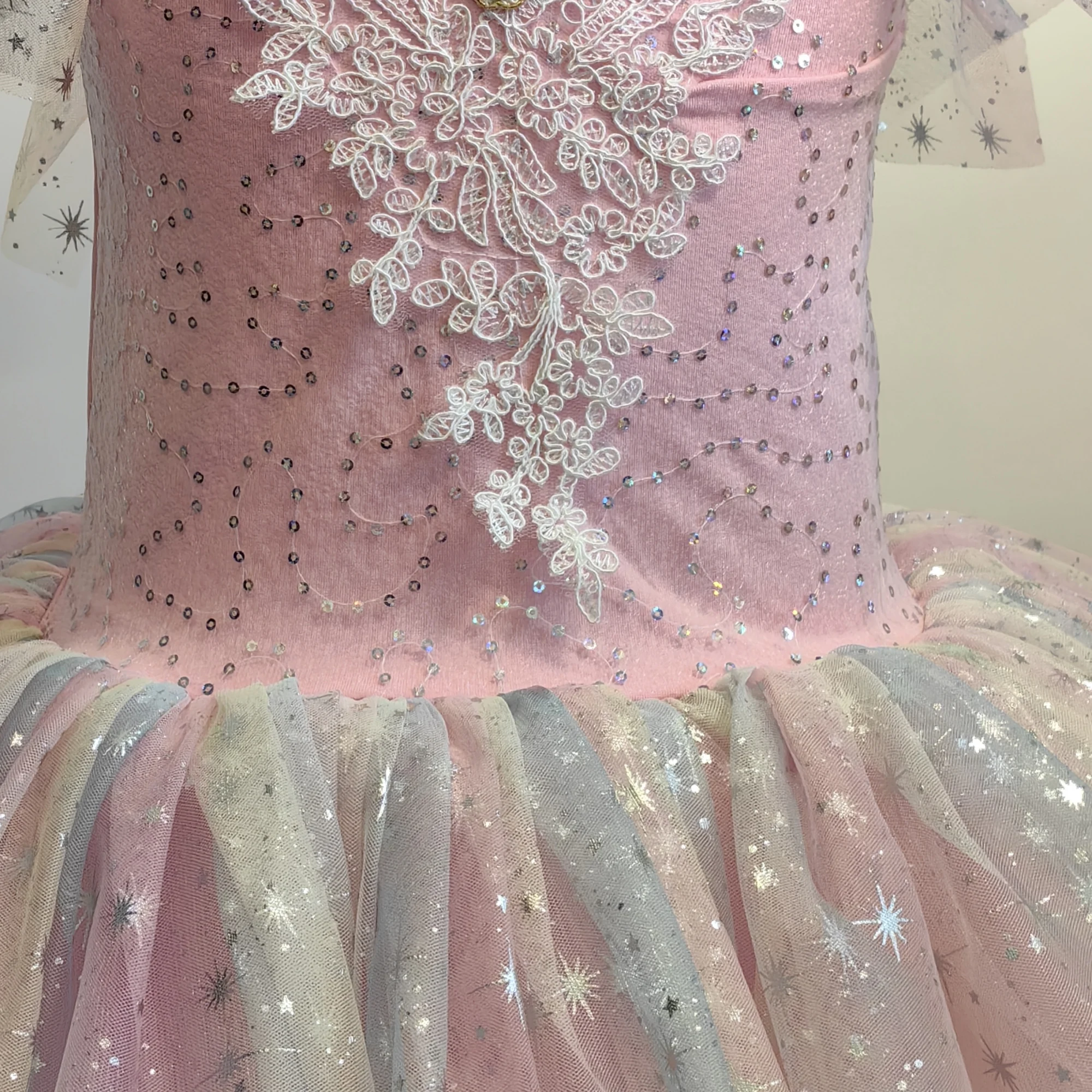 Vestito da tutù di balletto rosa per ragazze Costumi di danza classica professionale per bambini Costume da spettacolo Ragazze Donna adulta