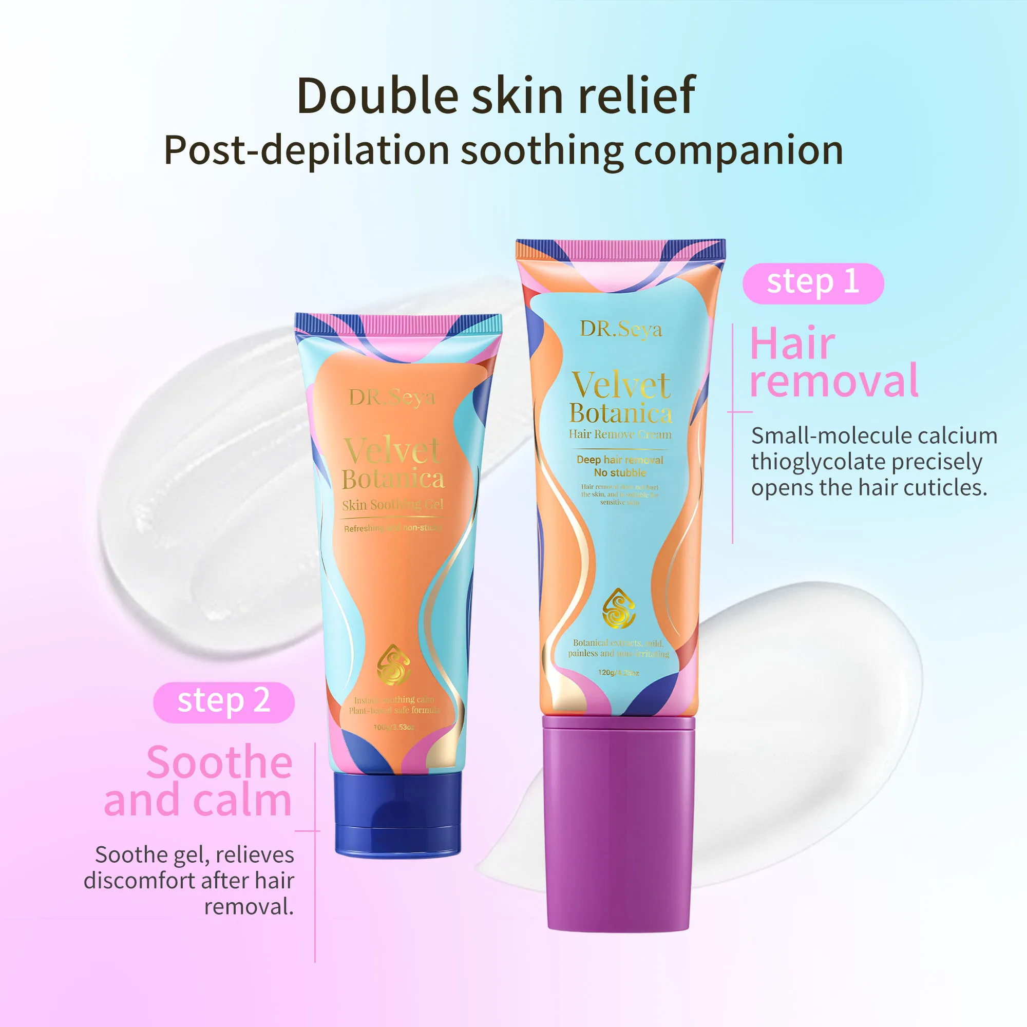 drseya-creme-d'epilation-zones-intimes-epilateur-creme-indolore-sante-epilateur-inhibiteur-de-croissance-hommes-femme-soins-du-corps-220g