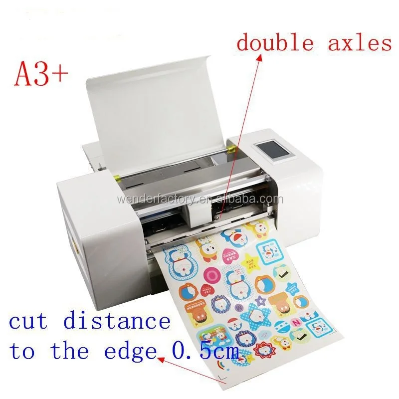 Label Sticker Paper Digital Cutting Any Shape Automatic Die Cutting Machine (WD-360DK)