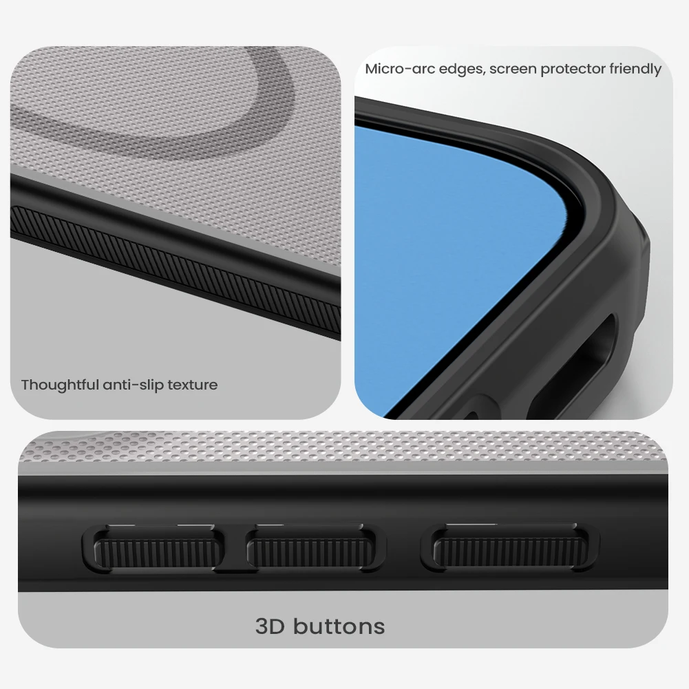 Nillkin Magnetische Hülle Frosted Shield Pro PC+TPU Schutzhülle für Poco F9 Ultra F8 Ultra F9 Pro F8 Pro F7 5G – Detail 12