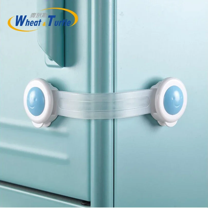 5pcs/Lot Baby Safety Care Protect Lock For Drawers Cabinets Doors Appliance Inafant  kids Children  Protector