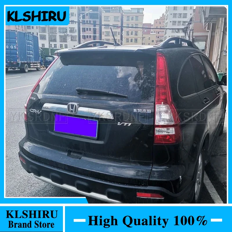 For Honda CRV Spoiler 2007 - 2011 Rear Trunk Lid Spoiler ABS Material CR-V rear wing spoiler Automobile Decoration with colour