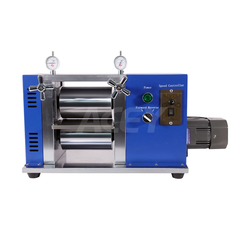 Vertical Battery Electrode Calendering Machine Electric Roller Press with 1 Year Warranty