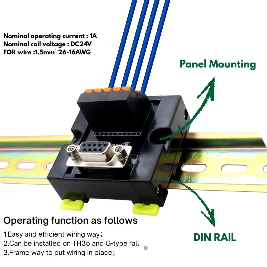 DB9 D-Sub To Termin… - image