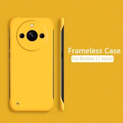 Frameless Slim Matte Hard PC Back Cover Case For Realme 11 Pro Plus Realme11 Pro+ Plus 5G ShockProof Fundas Coque