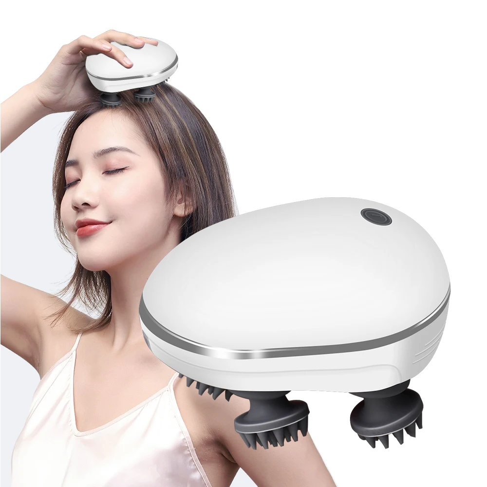 

Electric Scalp Head Massager Wireless Scalp Massage Promote Hair Growth Kneading Vibration Massage Relax Body Massager