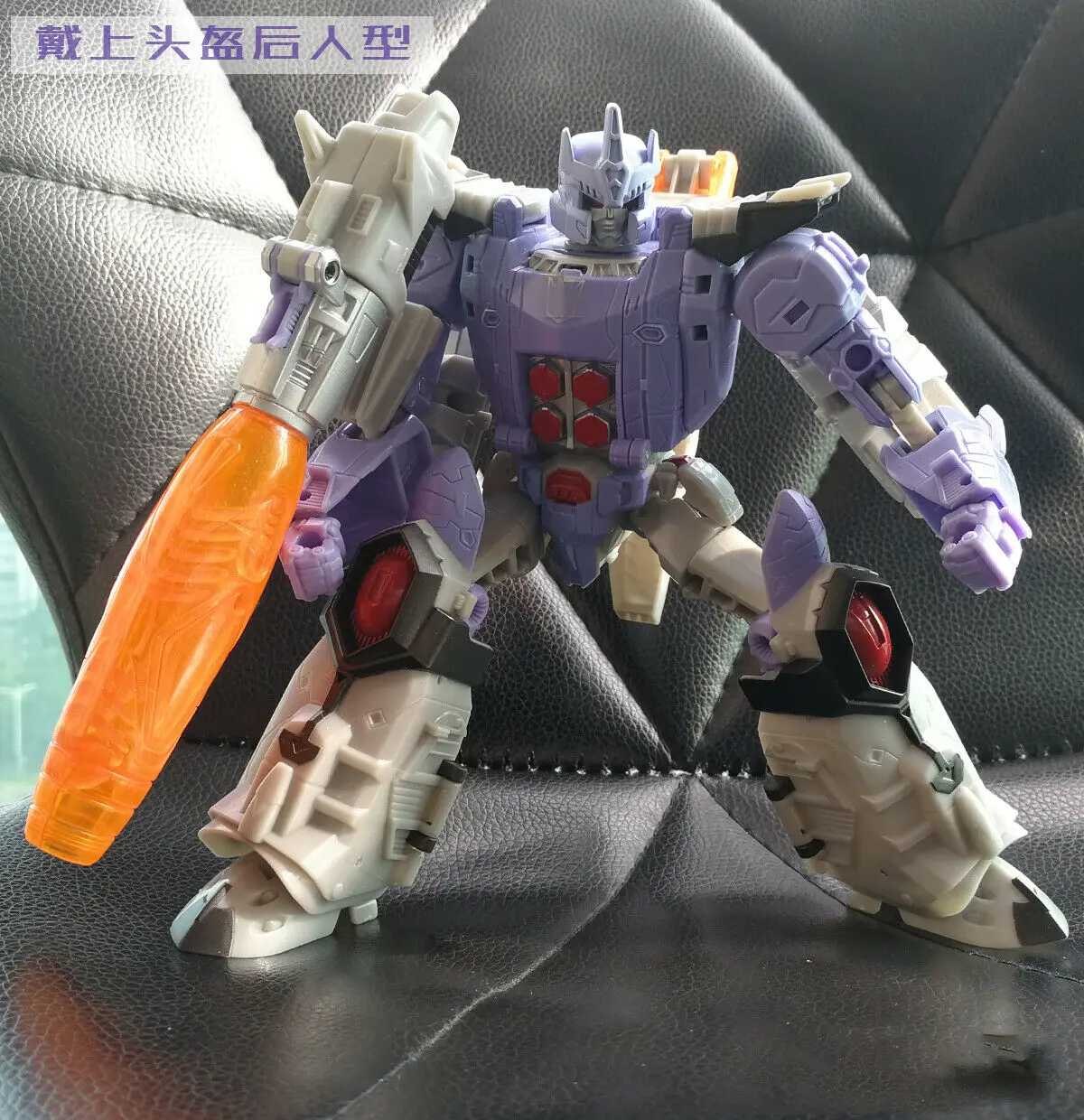 Kit de actualización de relleno de casco de repuesto 3D para transformación IDW Titans Return Galvatron US JP Ver figura accesorios de Robot