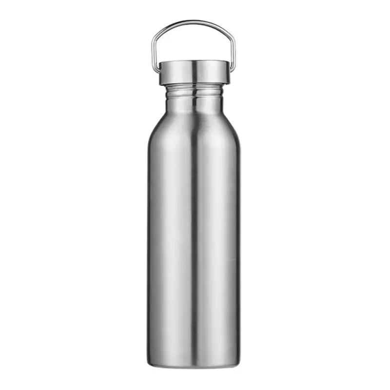 Stainless Steel Water Bottle Outdoor Sports Cycling Water Bottles Steel Water Bottles Wide Mouth Metal Bottles For Cold Drink