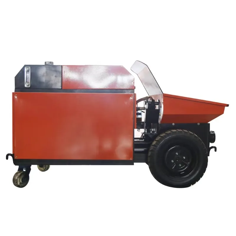Portable mini concrete pump performance stable concrete pump