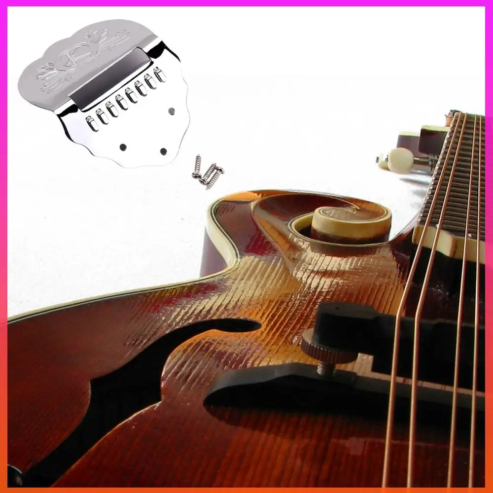 8-سلسلة مندولين سحب المجلس مع المسمار مندولين الذيل أجزاء K كلمة صدفي مندولين الذيل مجموعة لجيتار مندولين #3