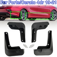 4pcs Set For Kia Forte Cerato K3 BD 2019 2020 2021 Fender Mud Flaps Splash Guard Flap Mudguards Accessories Front Rear