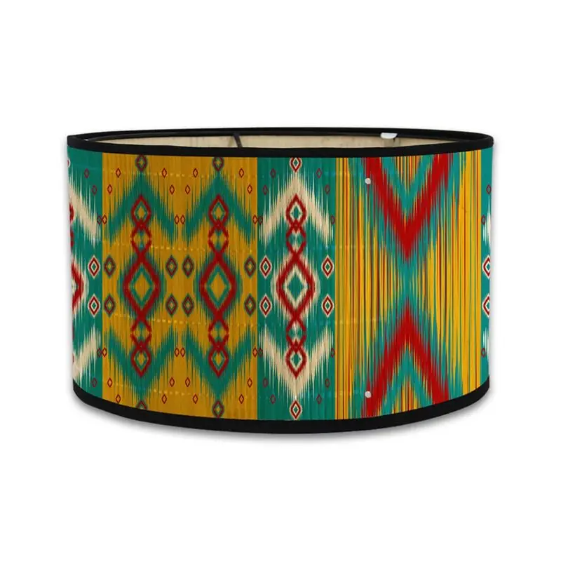 

AEE4-абажуры с принтом, овальный абажур 30X30x20 см, винтажные абажуры для люстр и торшеров