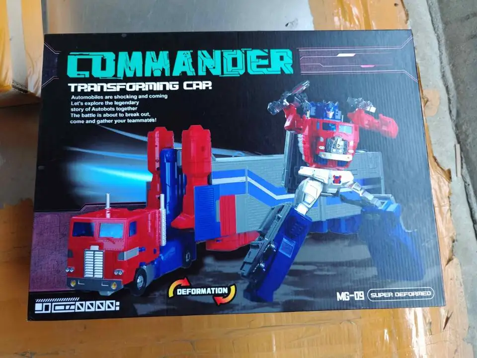 

MG-09 Transformation MG09 Super Shen Renlai OP Column with Carriage MPG09 KO Toy Collection Gifts Action Figure