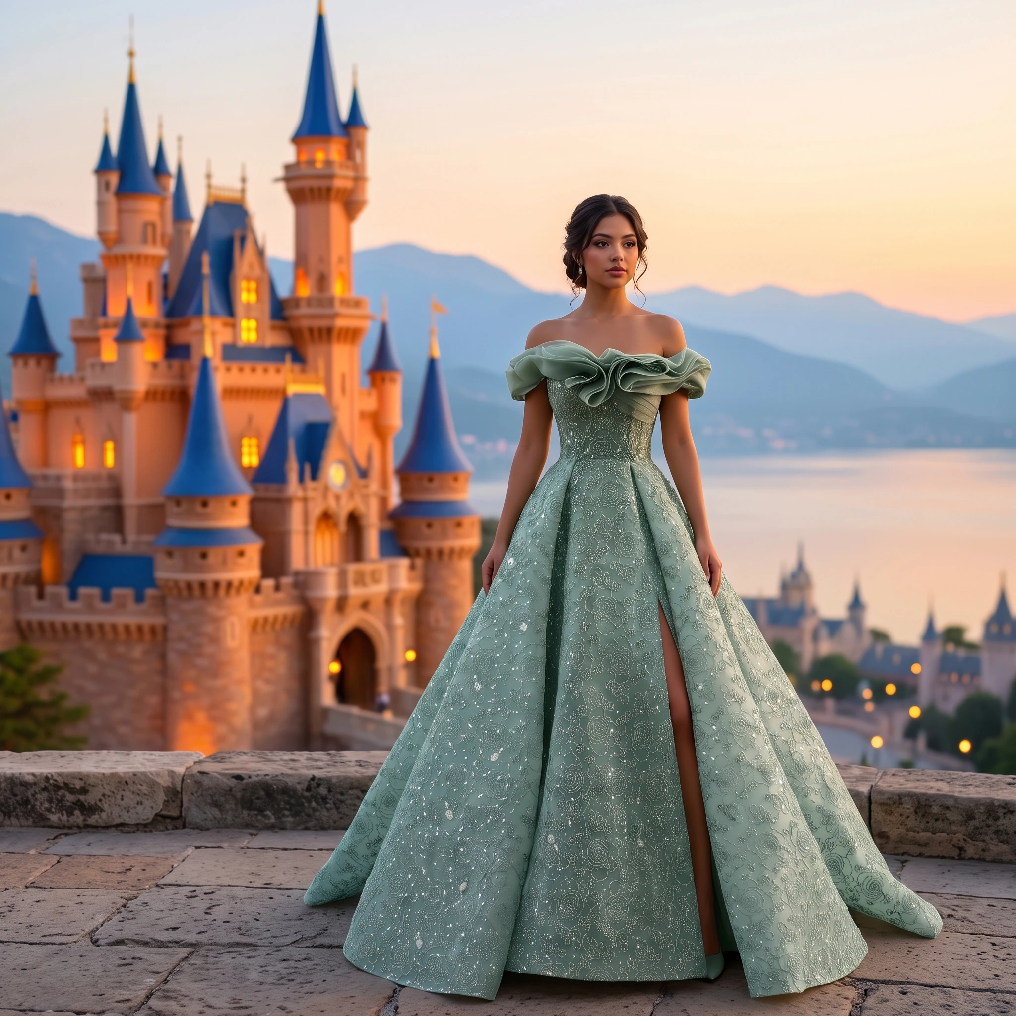 Fashionable A-line Robe Quinceanera Customized Boat Neck Quinceanera Dress for Girl Rhinestones vestido de 15 quinceañeras
