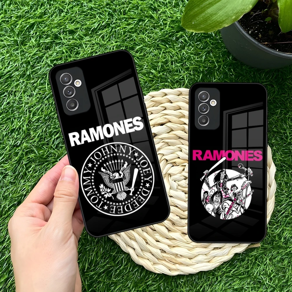 R-Ramones Rock Band Phone Case for Samsung A56 A36 A26 A16 A15 A25 A35 A55 A14 A24 A34 A54 A13 A53 A33 A23 A12 A22 A32 A51 A06 A