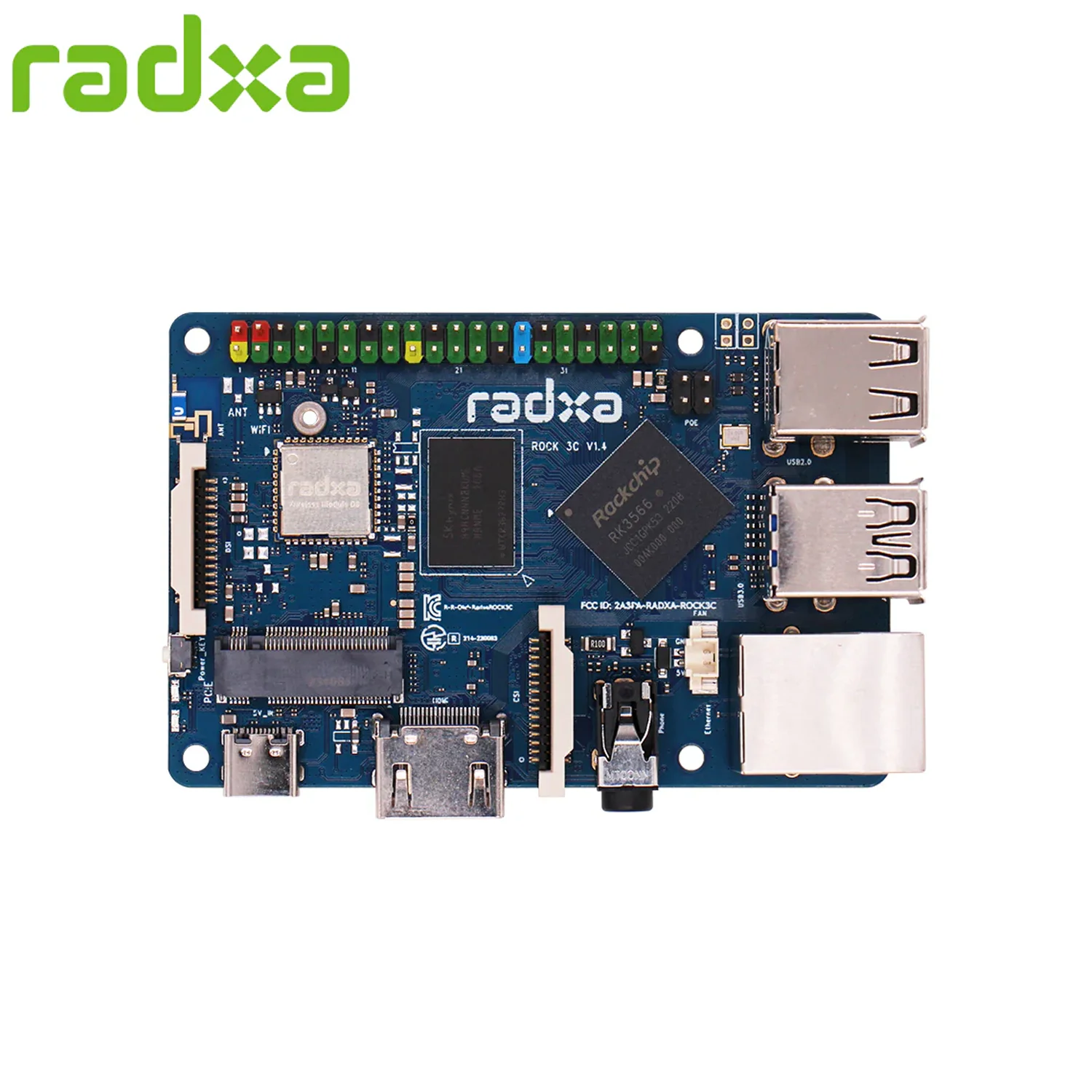 Imagem -06 - Radxa-placa de Desenvolvimento Rk3566 Wi-fi 6c Rk3566 Quad Core Braço Cortex-a55 Placa Única Computador Substituição pi Framboesa