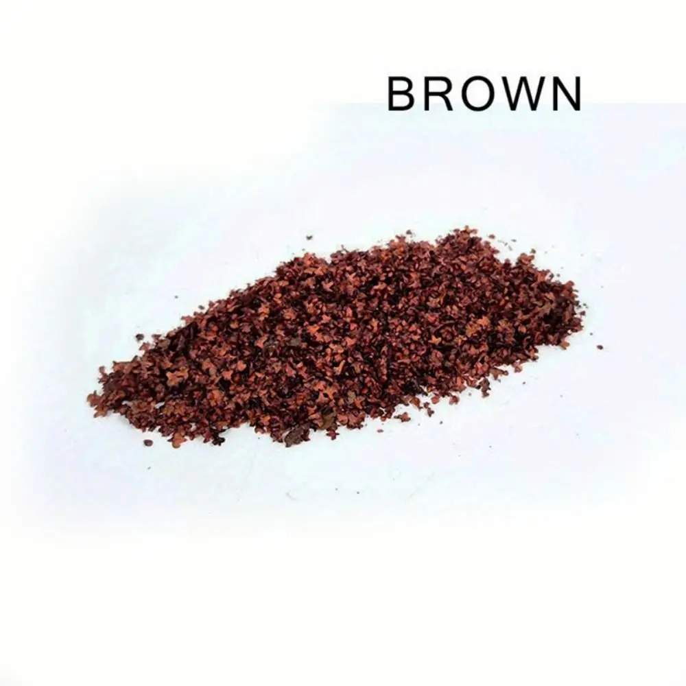 

Static Model Miniature Leaves Model Miniature Terrain Simulation Micro Landscape Leaves Grass Tufts 35ml DIY Miniature Leaf