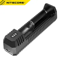 2024 New NITECORE UI1 Portable Dual-Slot USB Li-ion Battery Charger outdoor charging without battery