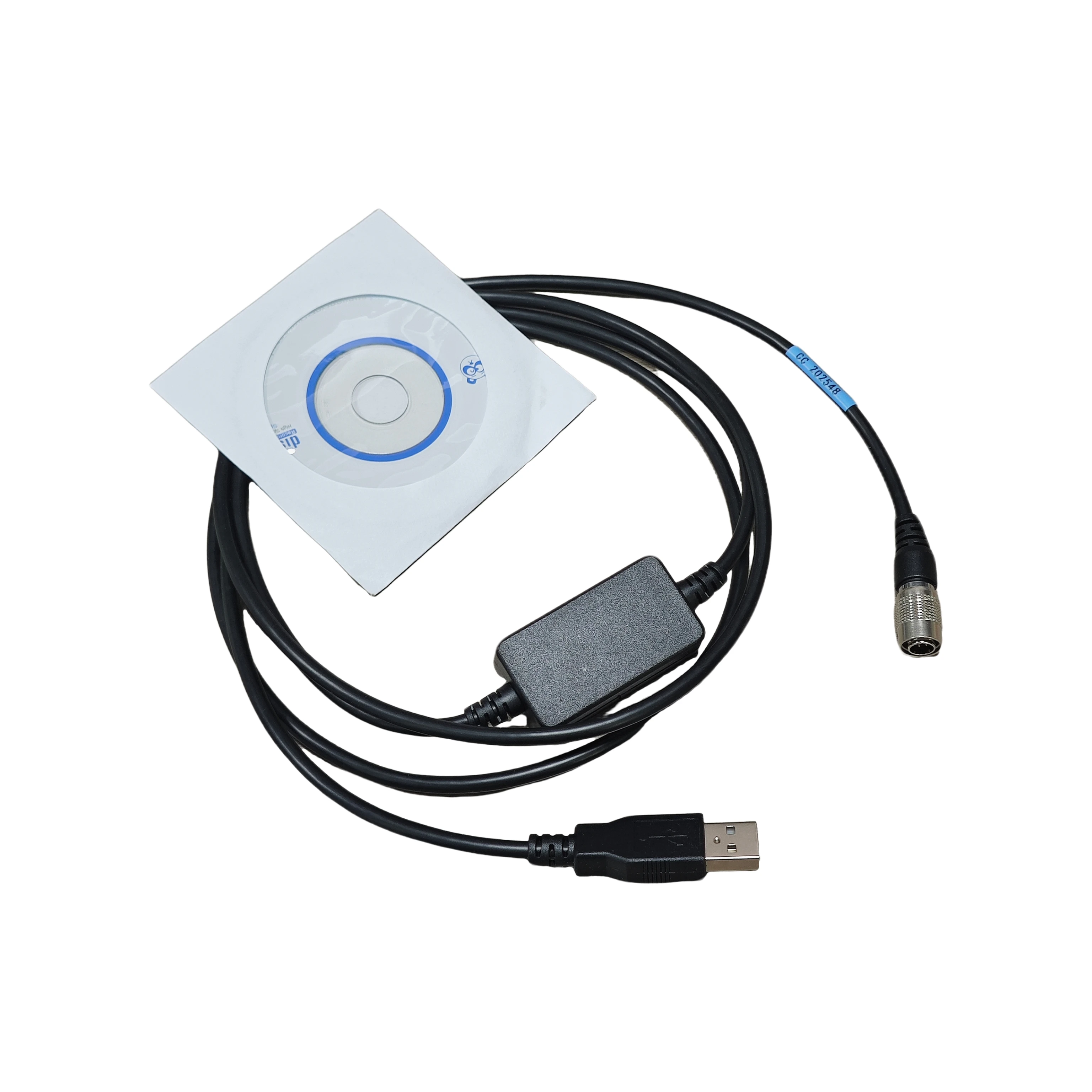 Data Download USB Cable FC-24 Data Connectivity Cable for Windows 7 8 10 11 XP for Topcon for Sokkia Gowin South Total Station