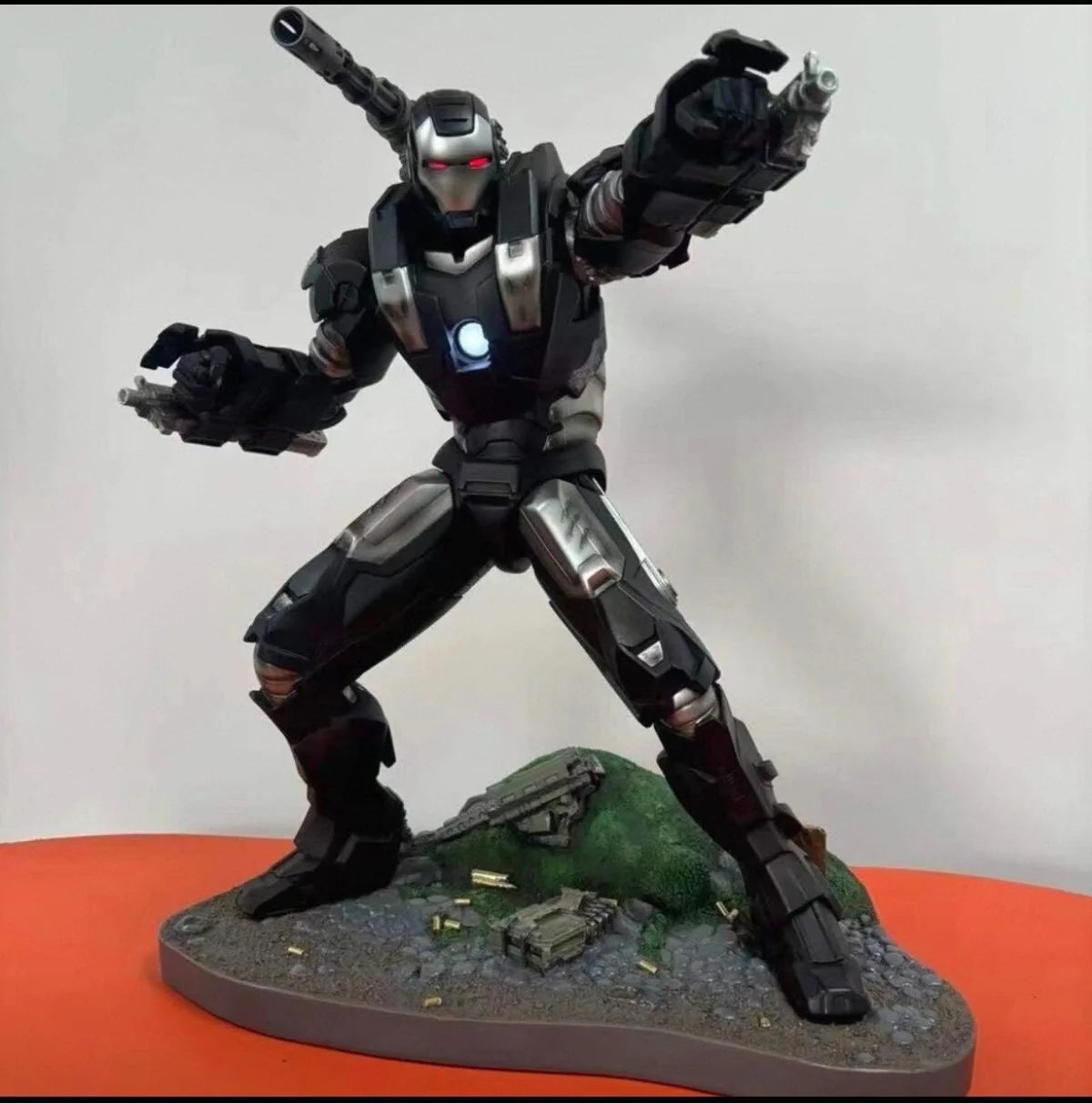 Light-up Mecha Collectible Figure, 52cm/20.47in MK6 Model For Hobbyists, Desktop Display Ornament
