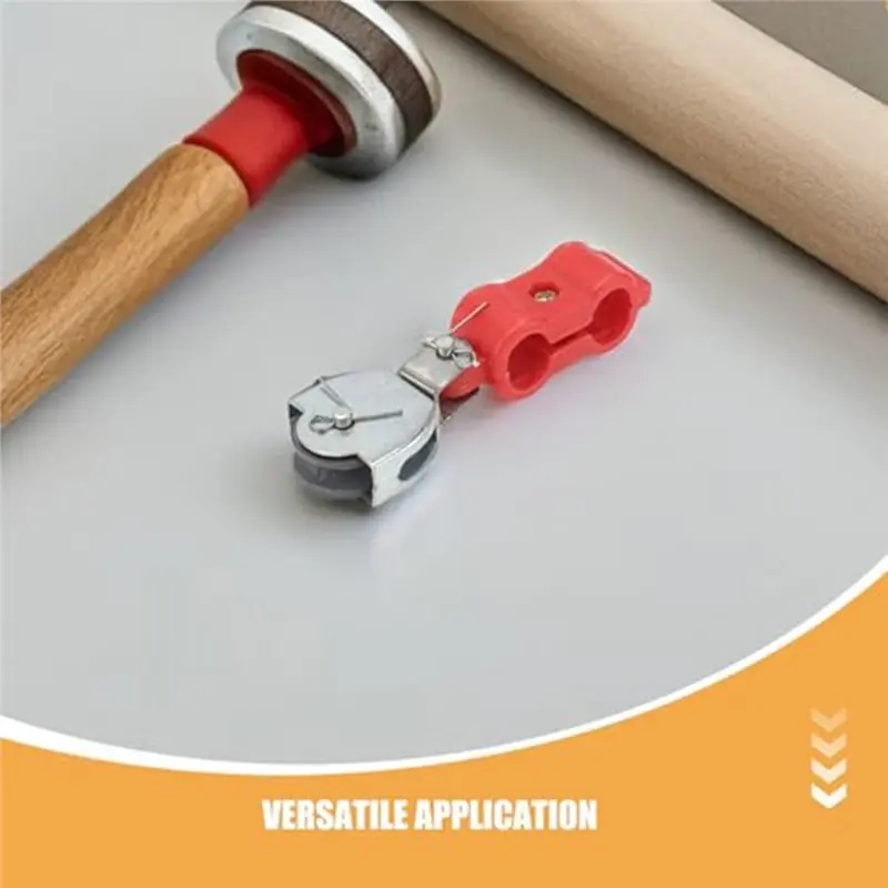 [B17B!】 Dual Sheave Heavy Duty Steel Wire Rope Pulley 5Pcs, Lifting Pulley With Safety Assurances& Easy Installation For Warehou
